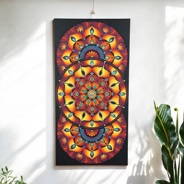10x20” Canvas - Mandala