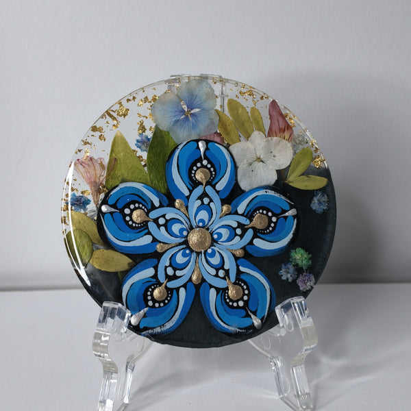 Midnight Bloom Coaster
