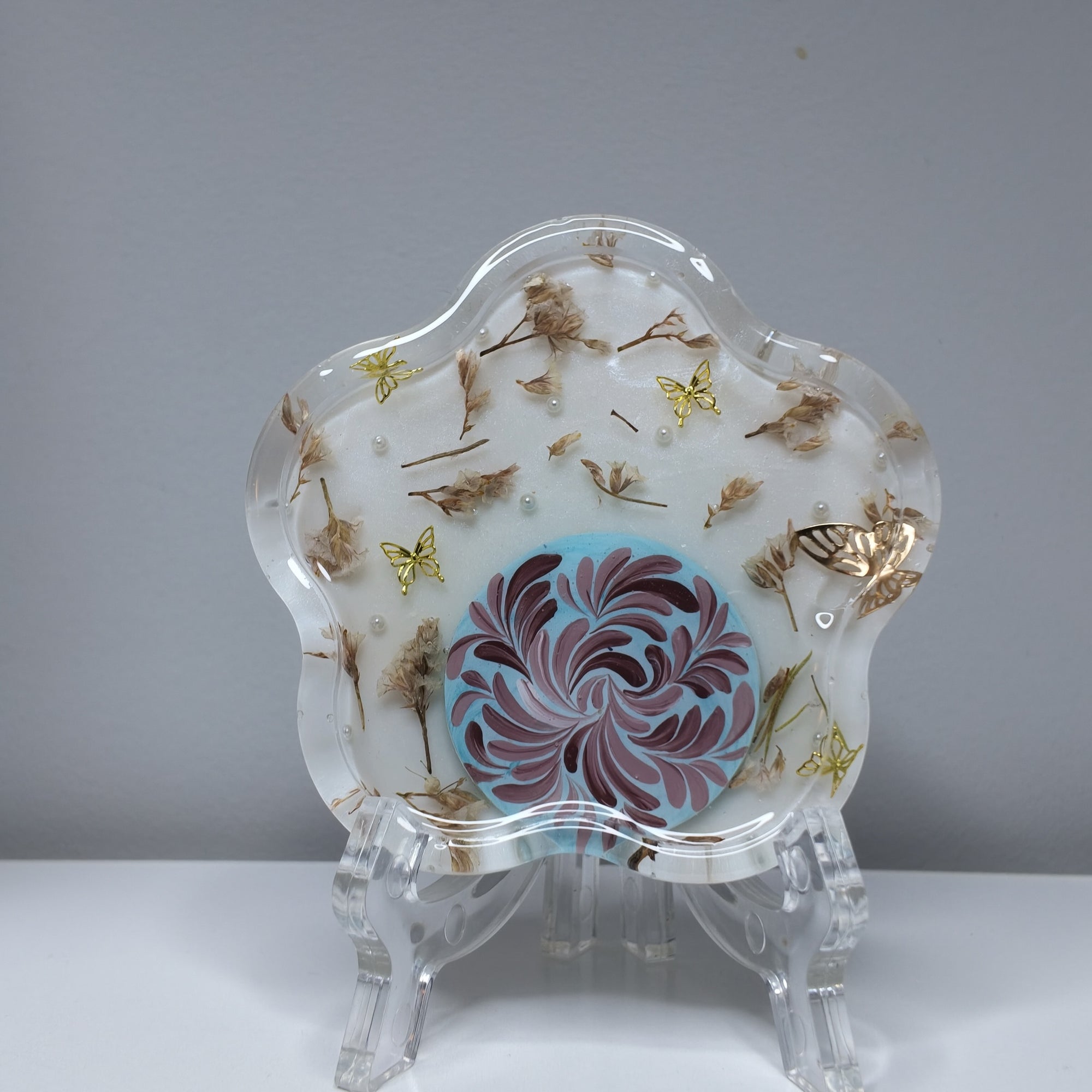 Whispering Petals Trinket Tray