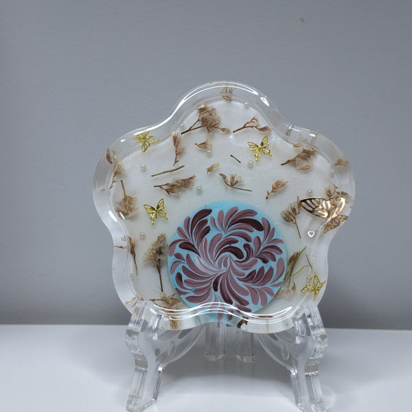 Whispering Petals Trinket Tray