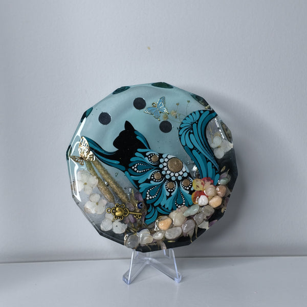 Moonlit Cat Home Decor