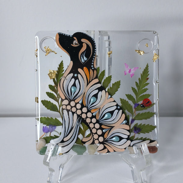 Dog Resin Coaster