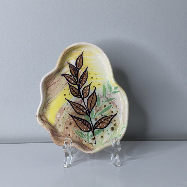 Botanical Eco Resin Trinket Tray