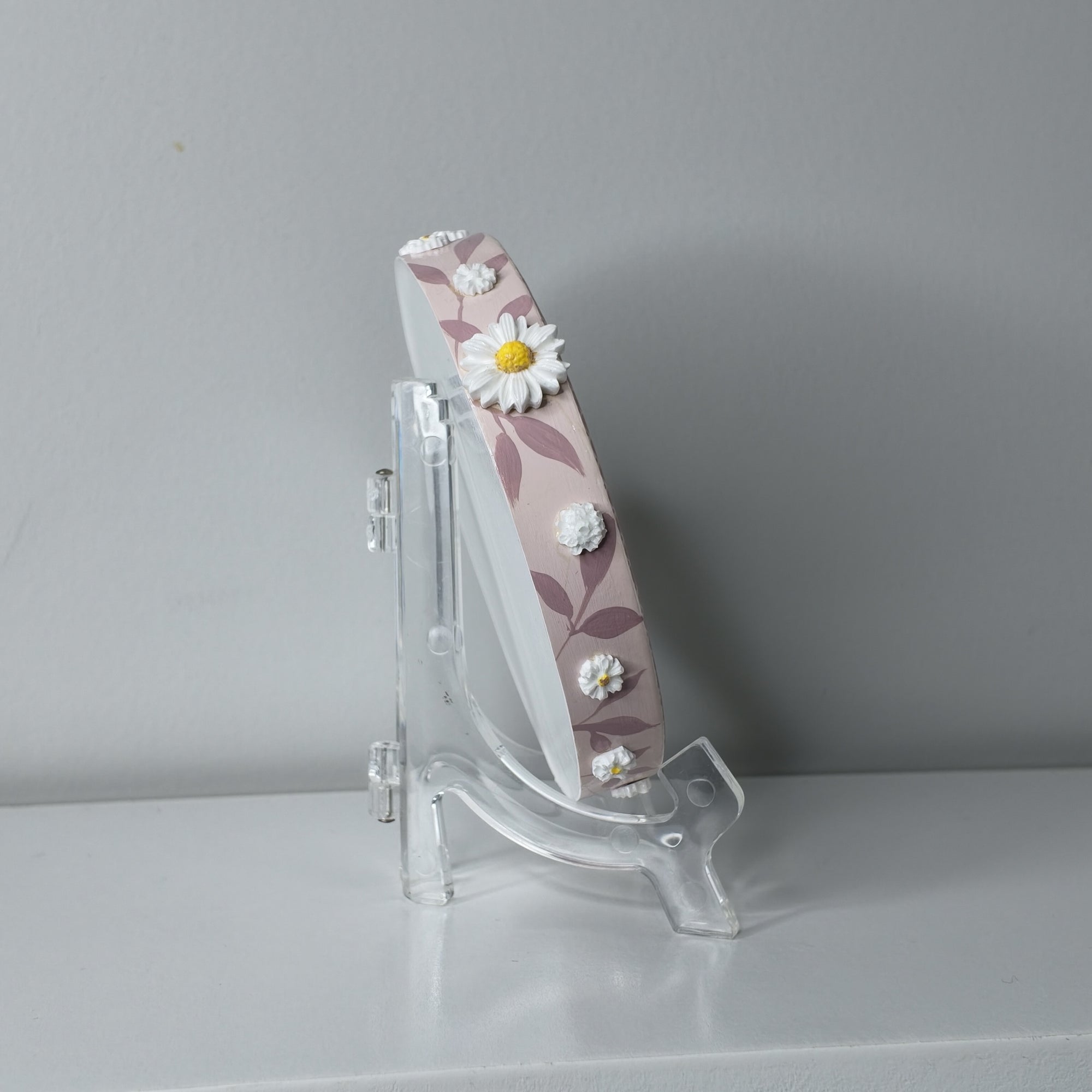 Daisy Bloom Eco Resin Tray