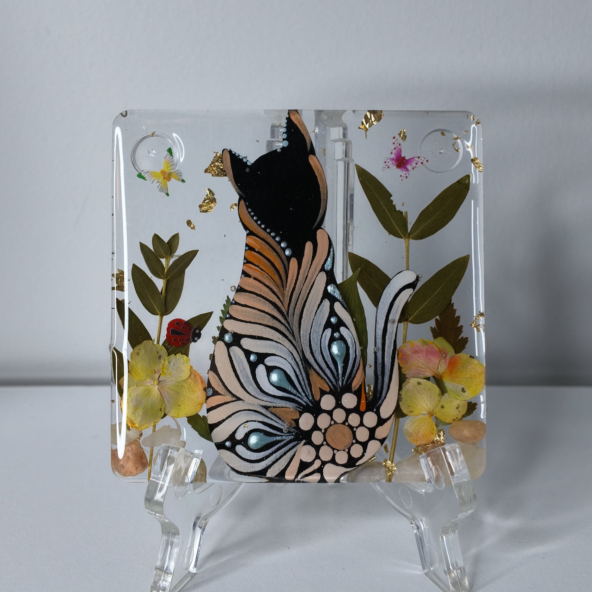 Whispering Meadow Cat Coaster