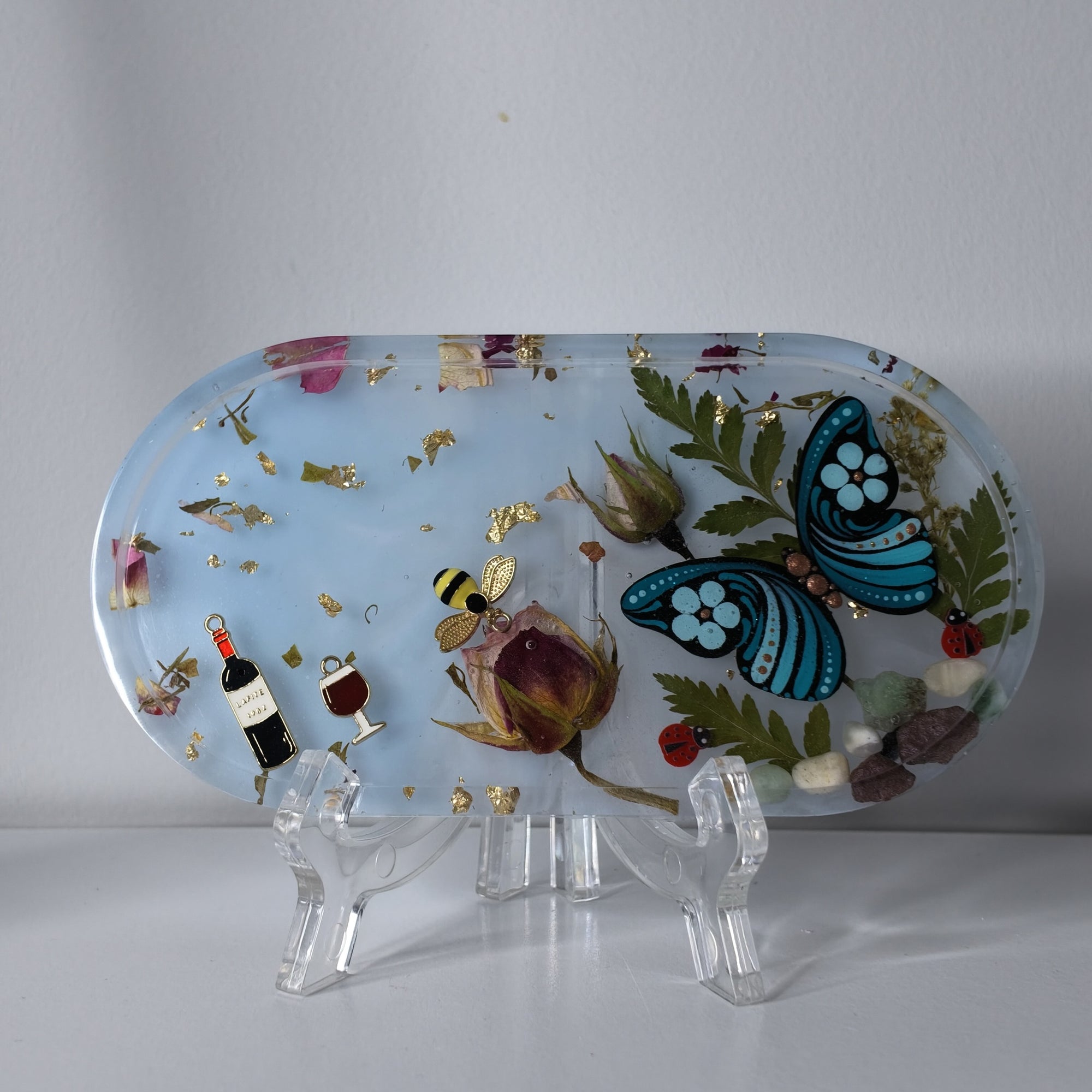 Enchanted Butterfly Garden Tray