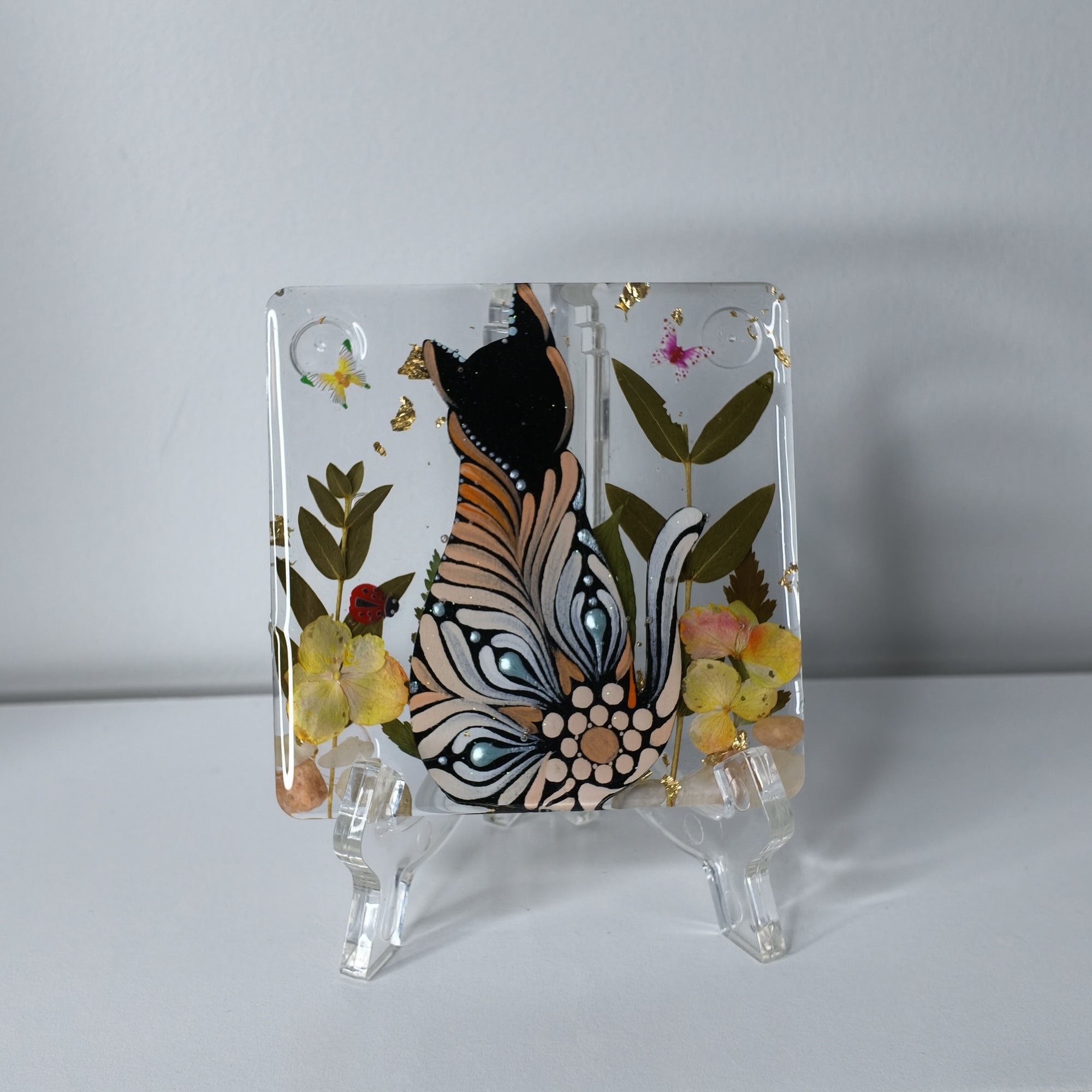 Whispering Meadow Cat Coaster