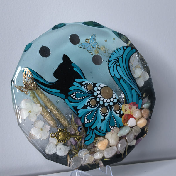 Moonlit Cat Home Decor