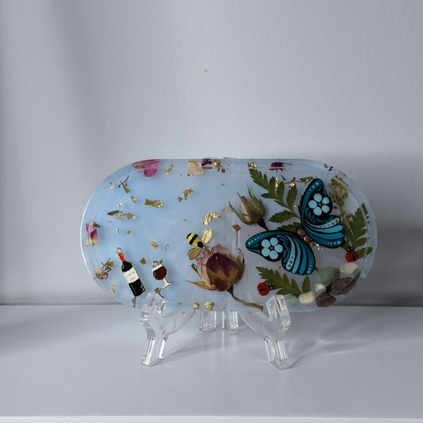 Enchanted Butterfly Garden Tray