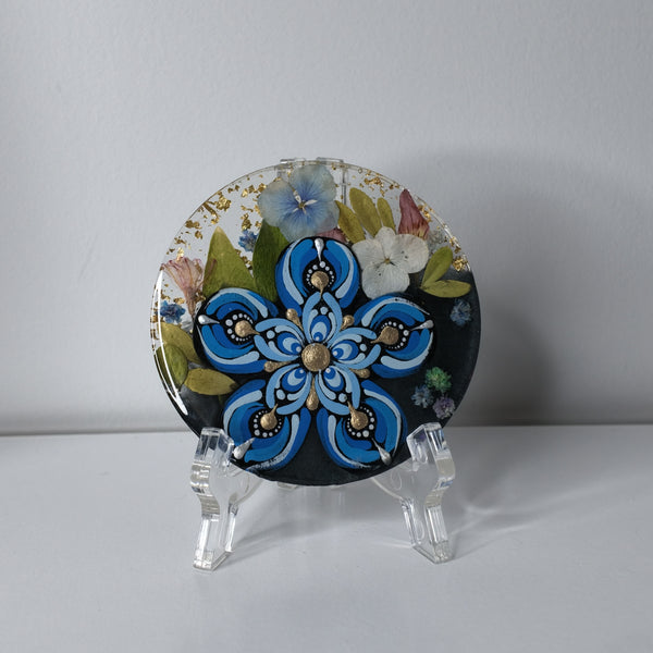 Midnight Bloom Coaster