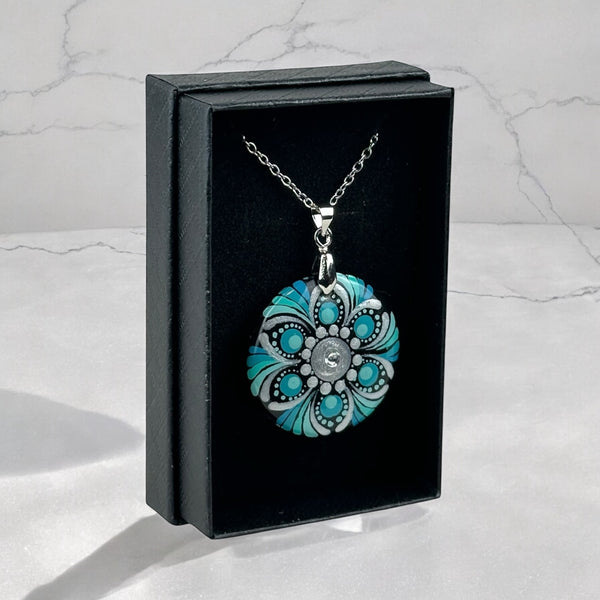 Necklace - Turquoise Blossom