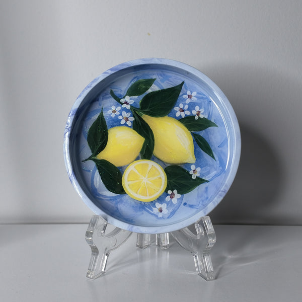 Lemon Blossom Decorative Tray
