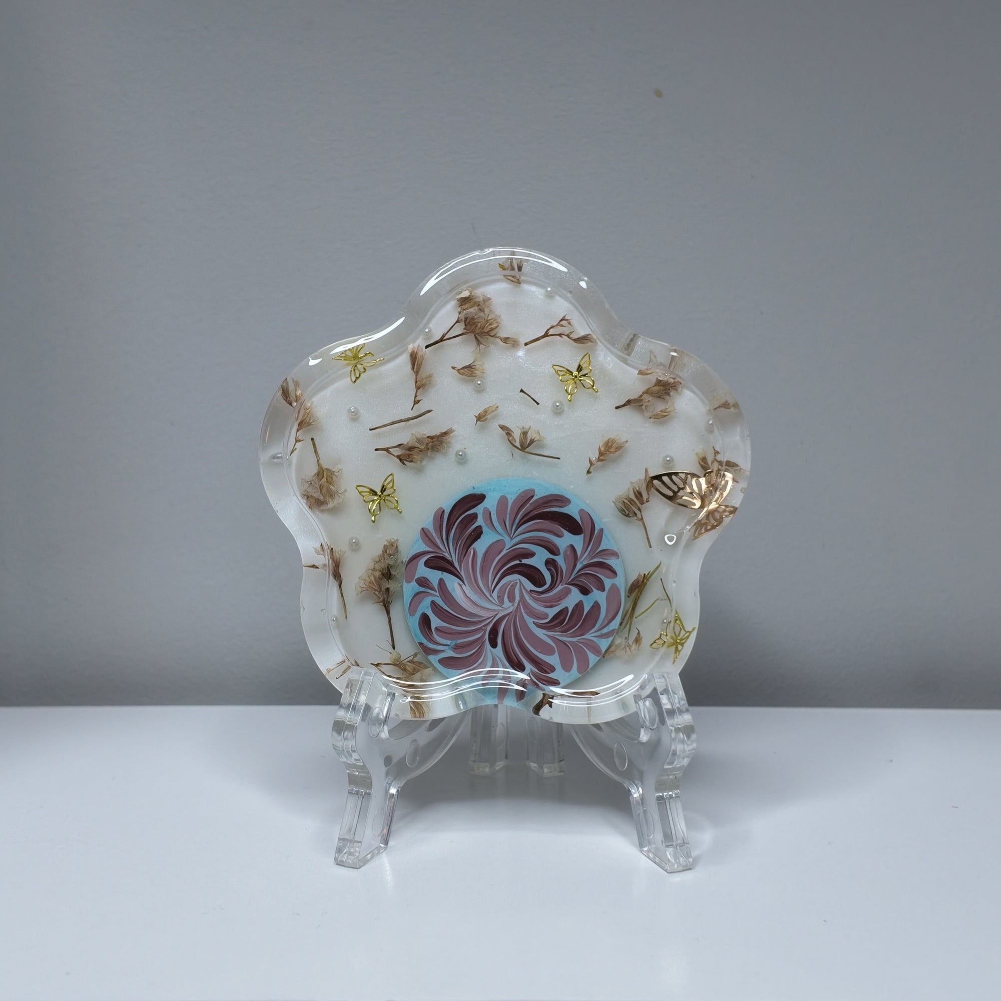 Whispering Petals Trinket Tray