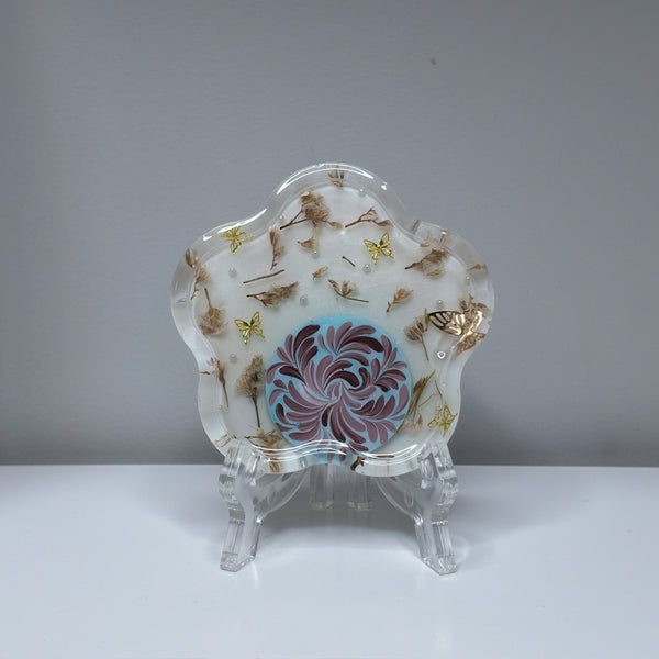 Whispering Petals Trinket Tray