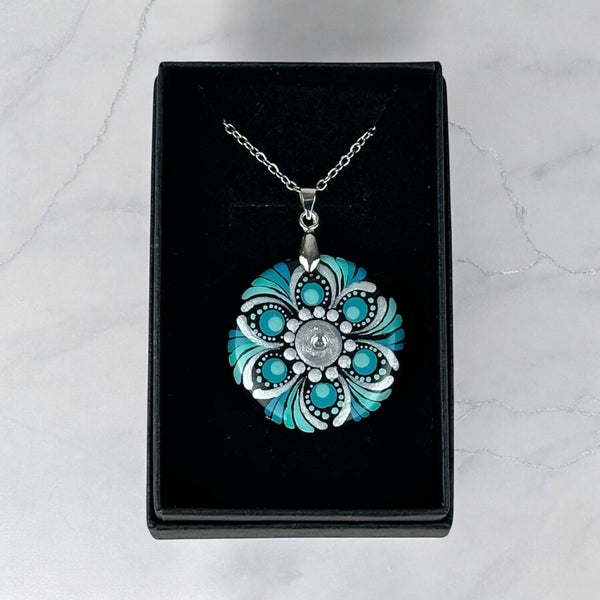 Necklace - Turquoise Blossom