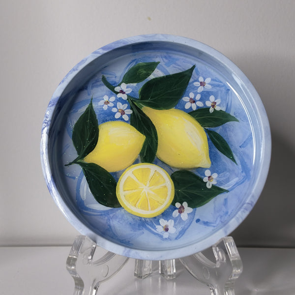 Lemon Blossom Decorative Tray