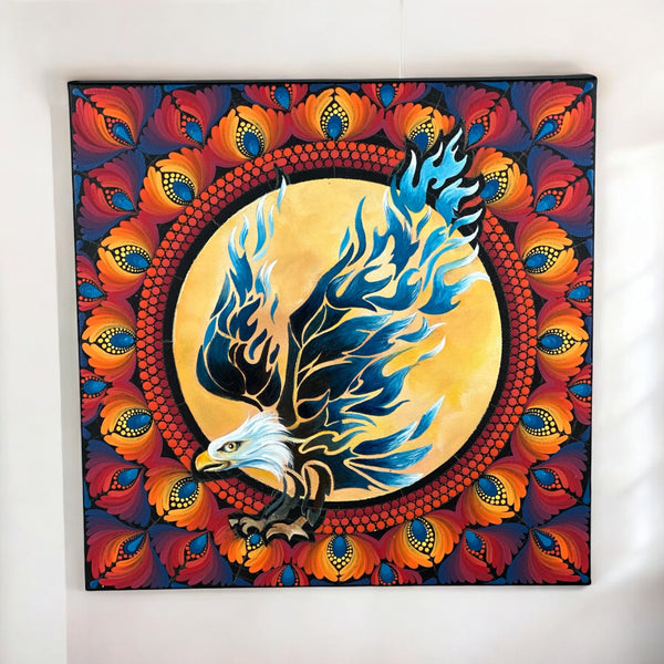 14" Rise of the Flame Mandala