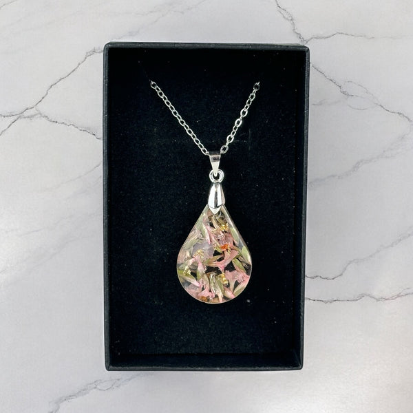 Necklace - Petal Teardrop