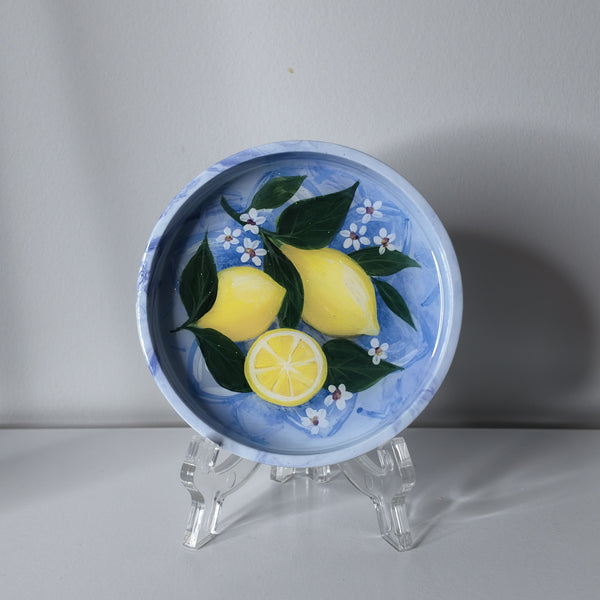 Lemon Blossom Decorative Tray
